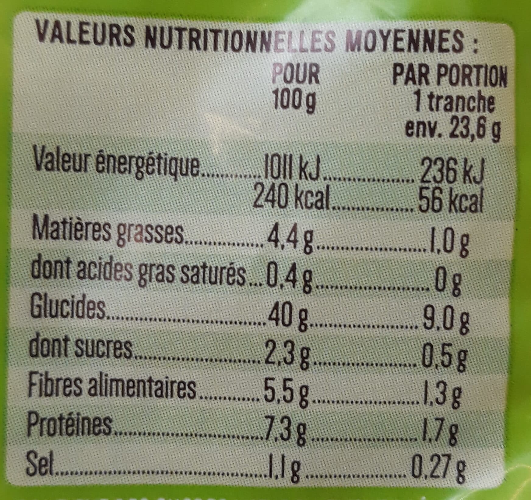 La Boulangère Pain de mie Bio sans croûte à la farine complète sans sucres ajoutés 330g packshot