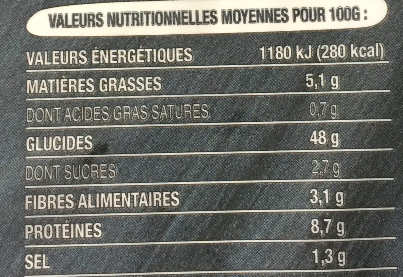 La Boulangère 2 Pains Panini XXL 260g packshot