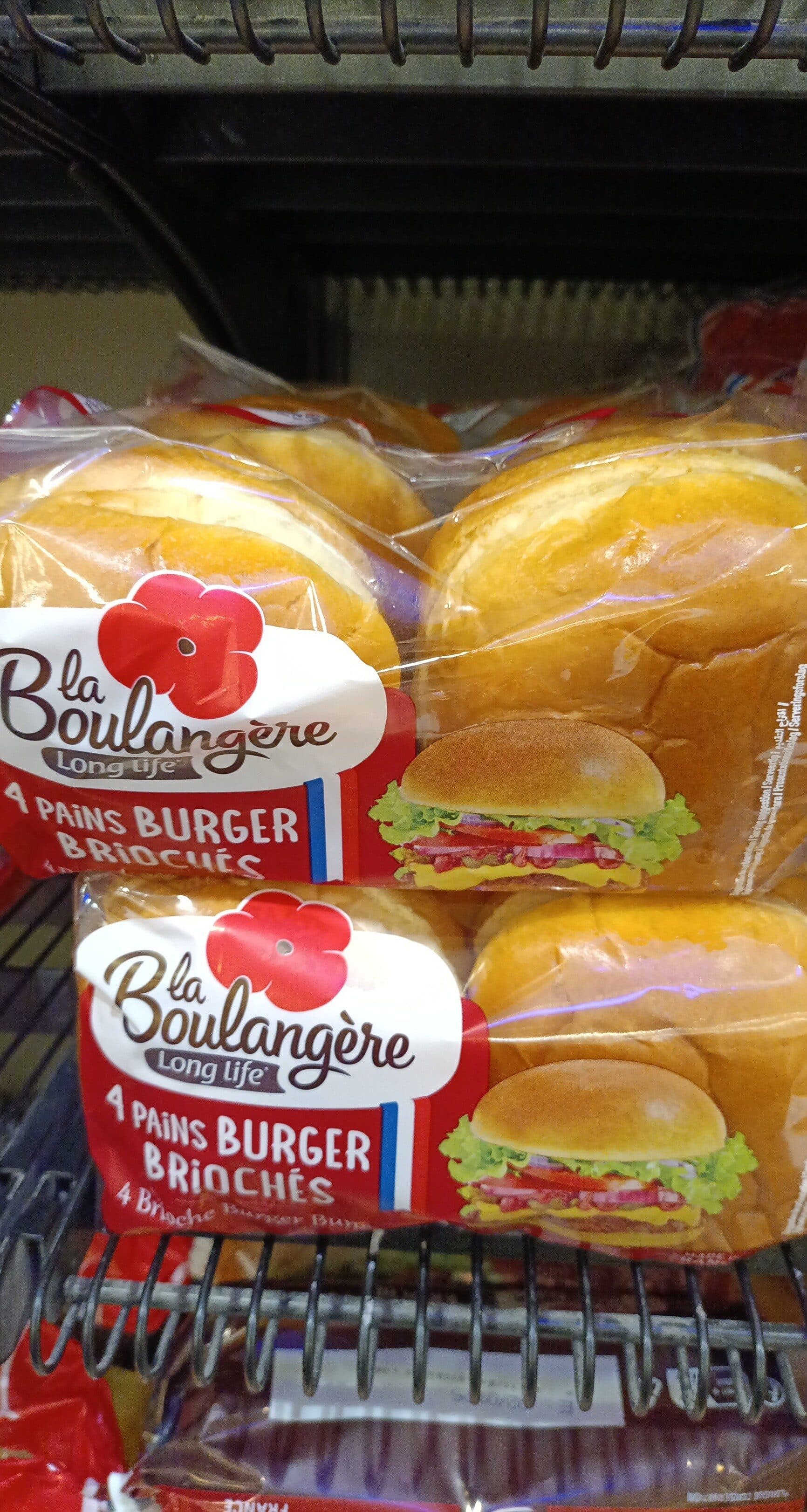 La Boulangère Brioche burger buns packshot