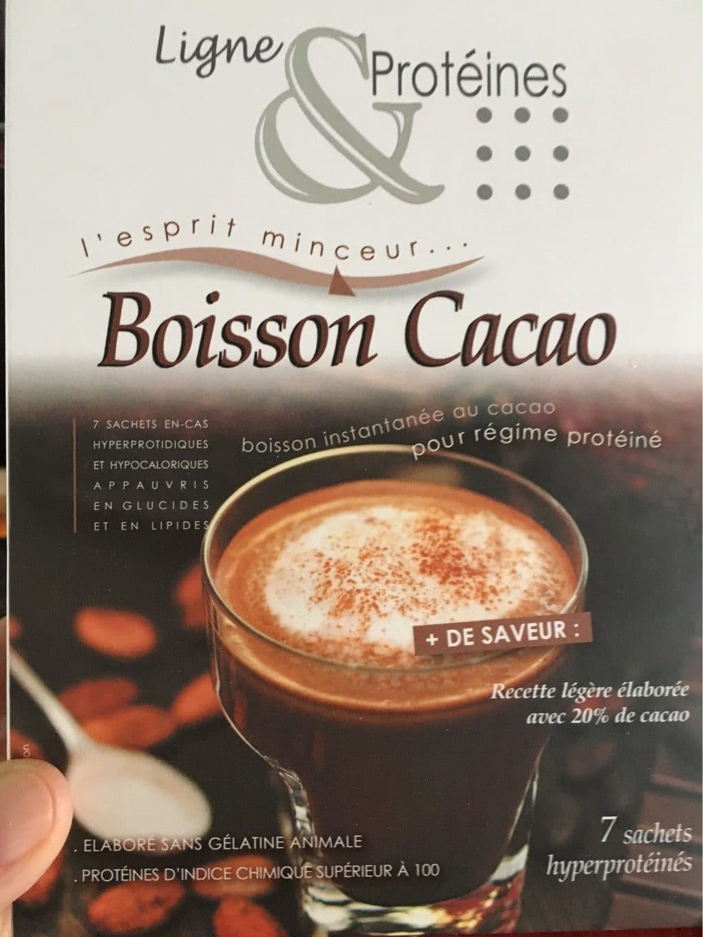 Ligne Et Proteines Boisson Cacao packshot