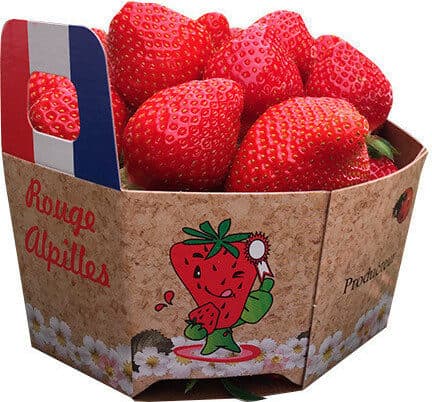 Open Food Facts Fraise rouge des Alpilles, catégorie 1 packshot