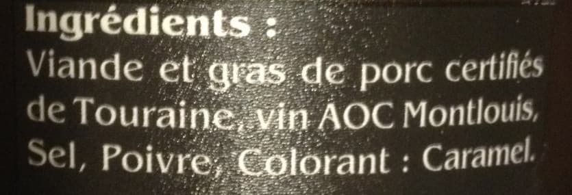 La montlouisienne Rillettes de Tours packshot