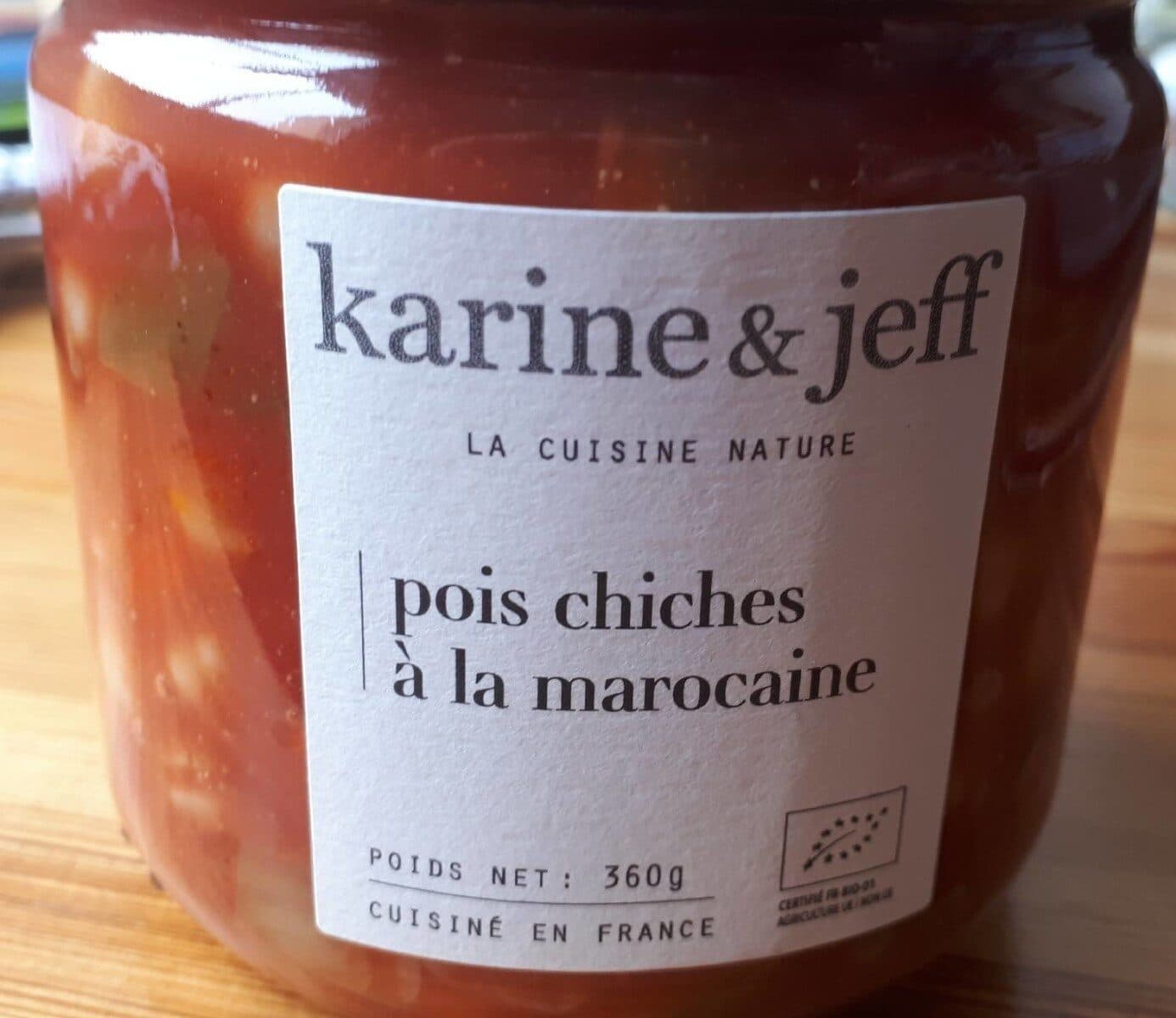 KARINE & JEFF Pois chiches à la marocaine packshot