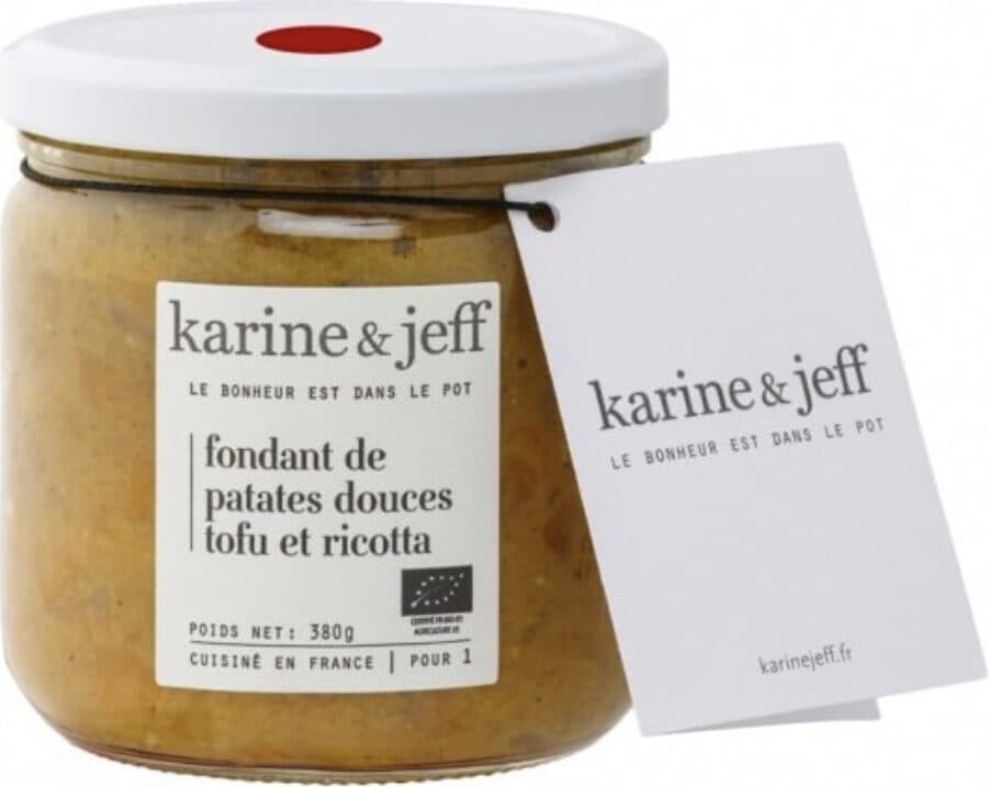 Karine & Jeff Fondant Patate Douce, Tofu, Ricotta packshot