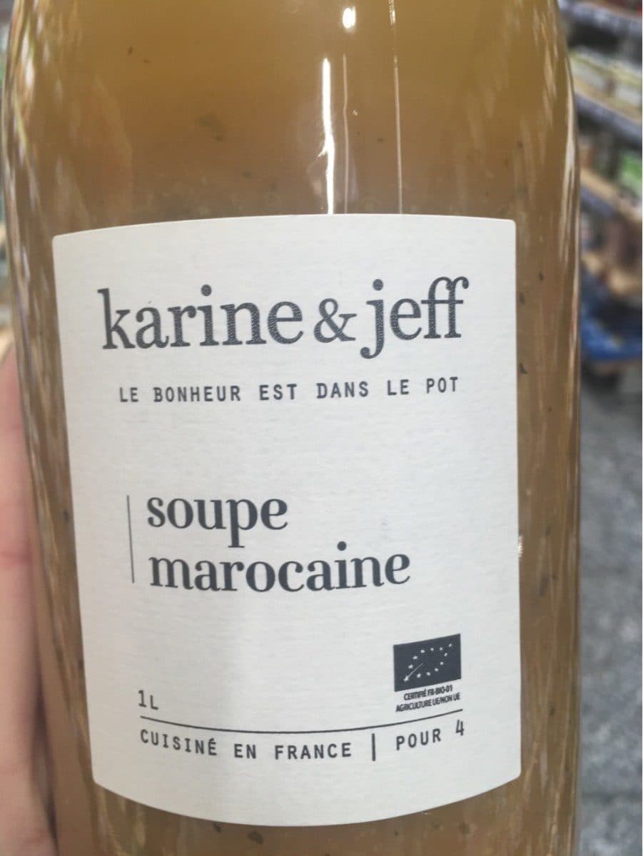 Karine & Jeff Soupe marocaine packshot