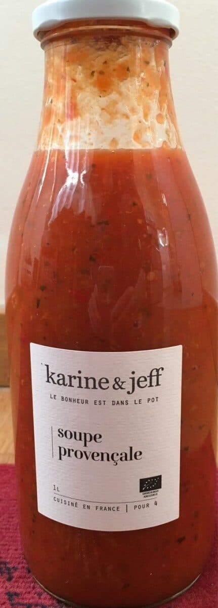 Karine & Jeff Soupe provençale Karine et jeff packshot