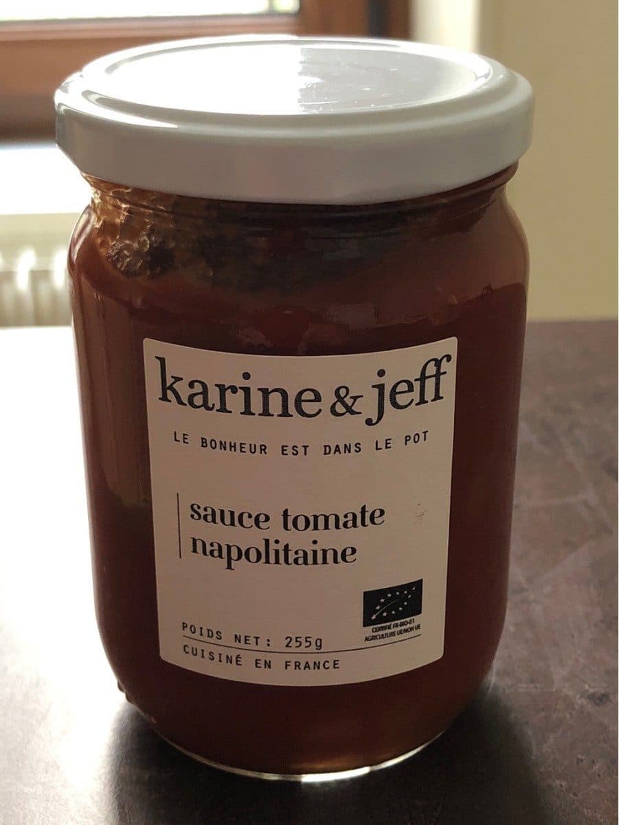 Karine & Jeff Sauce tomate napolitaine packshot