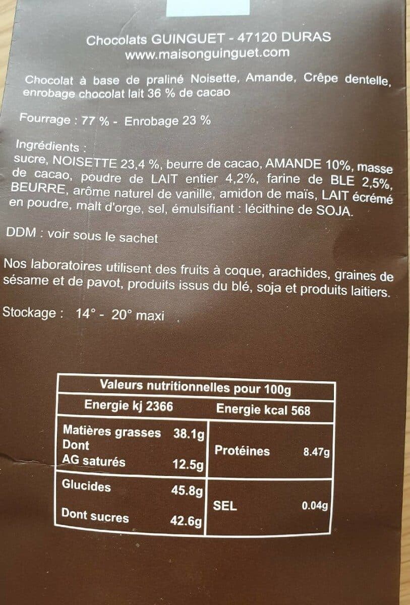 Maison Guinguet Muscatines packshot