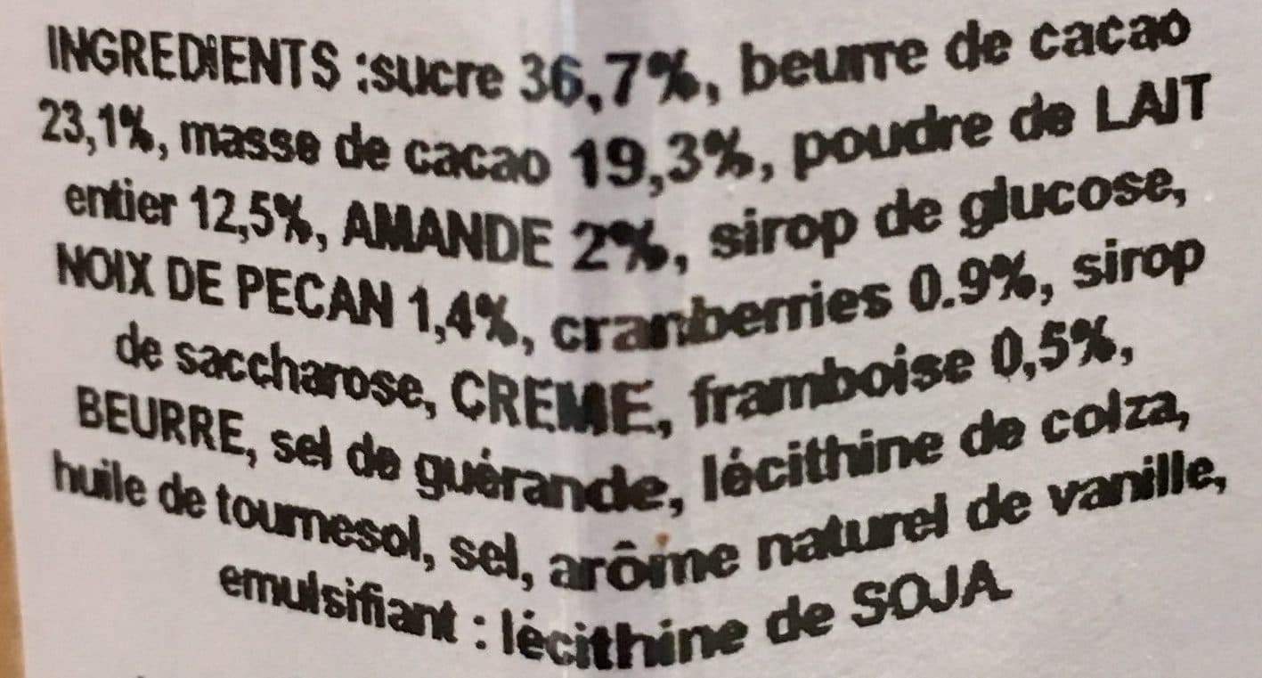 Fleurons de Lomagne Barres de chocolats cône packshot