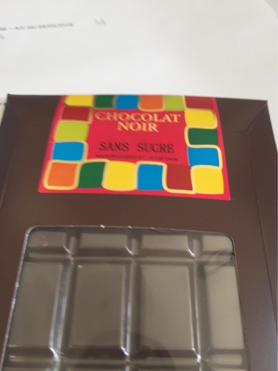 Maison Guinguet Chocolat noir packshot