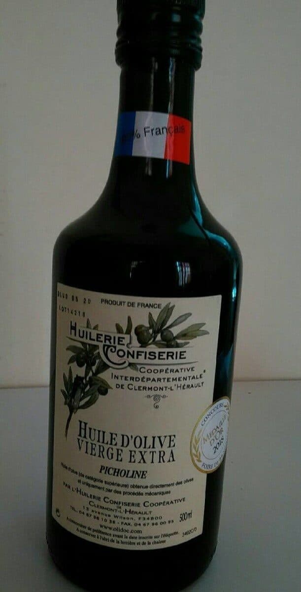 Open Food Facts Huile d'olive vierge extra picholine packshot