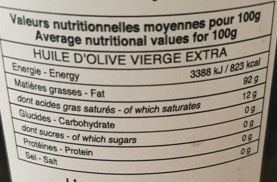 Huilerie Confiserie Huile d'olive vierge extra packshot