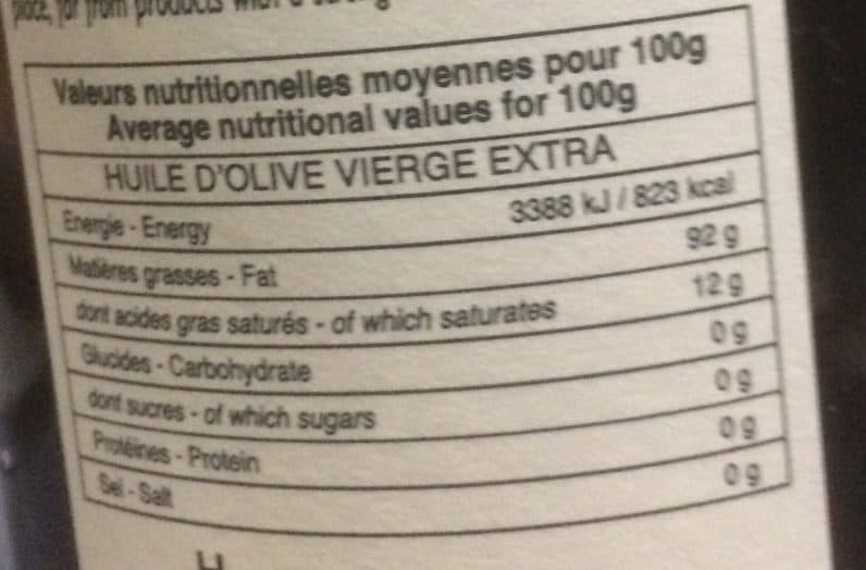 Huilerie Confiserie Huile d'Olive Vierge Extra packshot