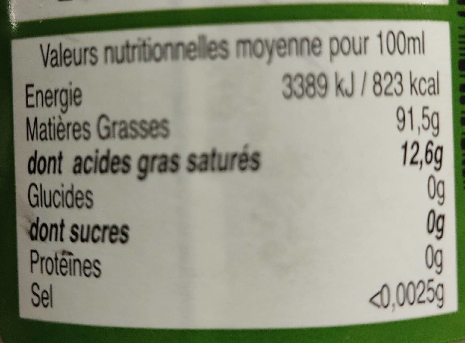 Open Food Facts Huile d'olive packshot