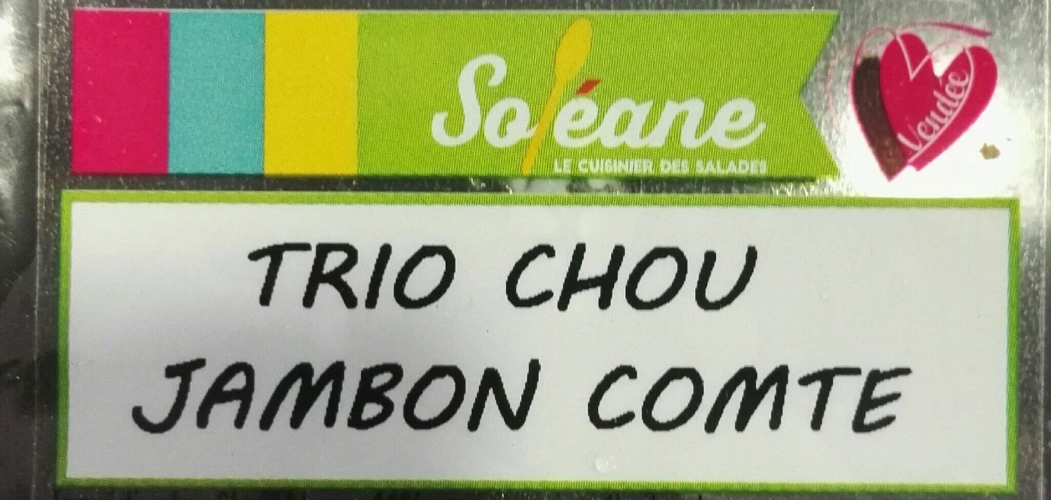 Open Food Facts Trio chou jambon compte packshot