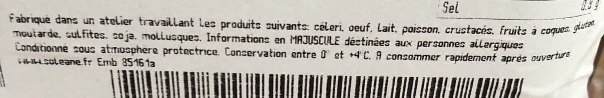 Open Food Facts Carotte rape variété nantaise packshot