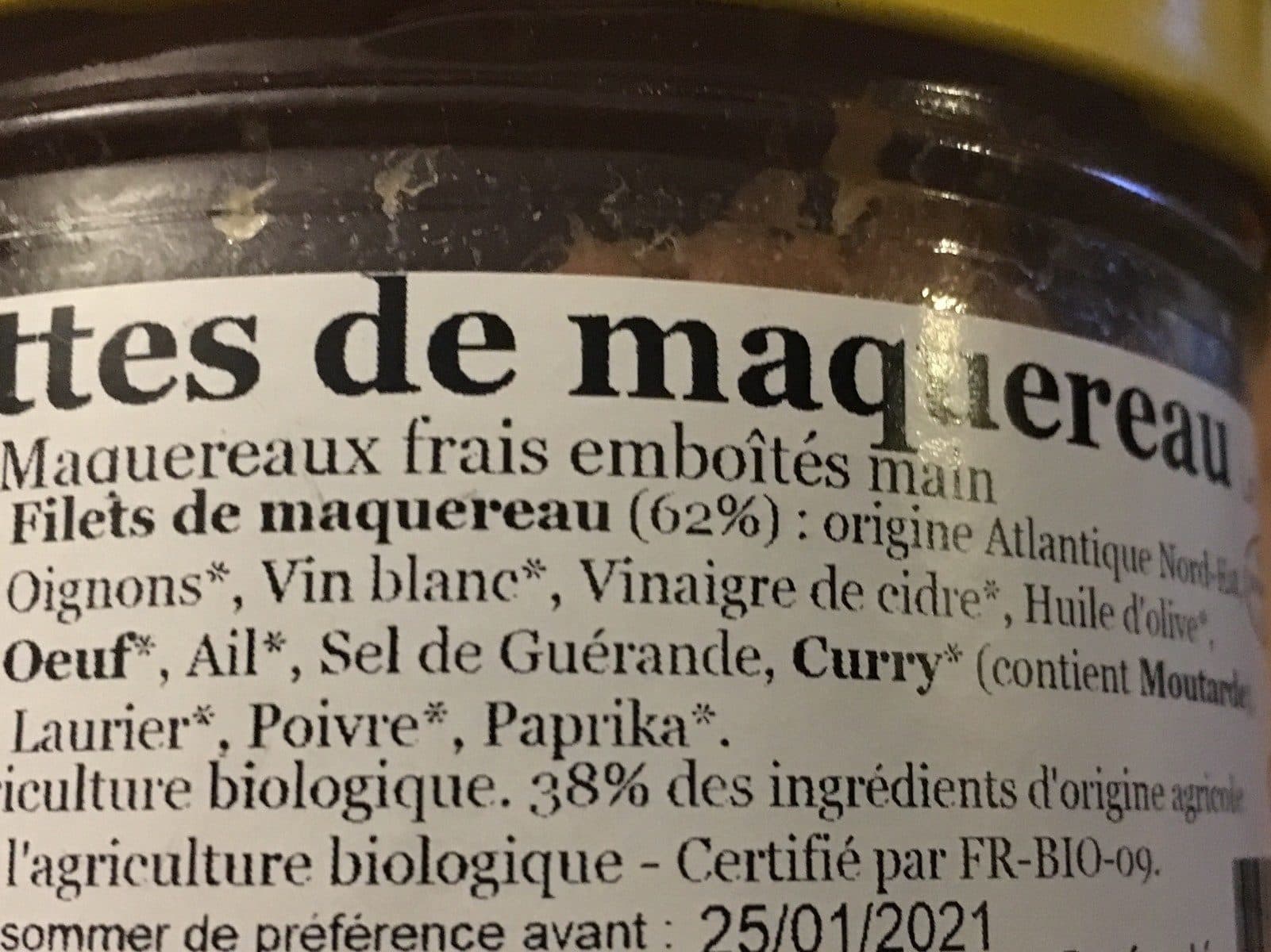 Belle Bretagne Rillettes de maquereau packshot