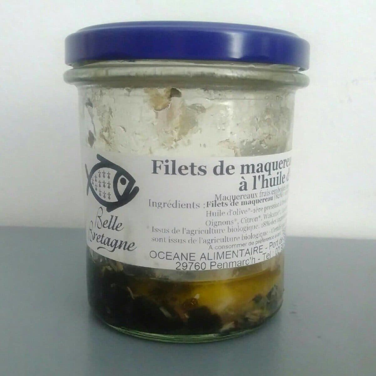 belle bretagne Filets de maquereau a l'huile d'olive packshot