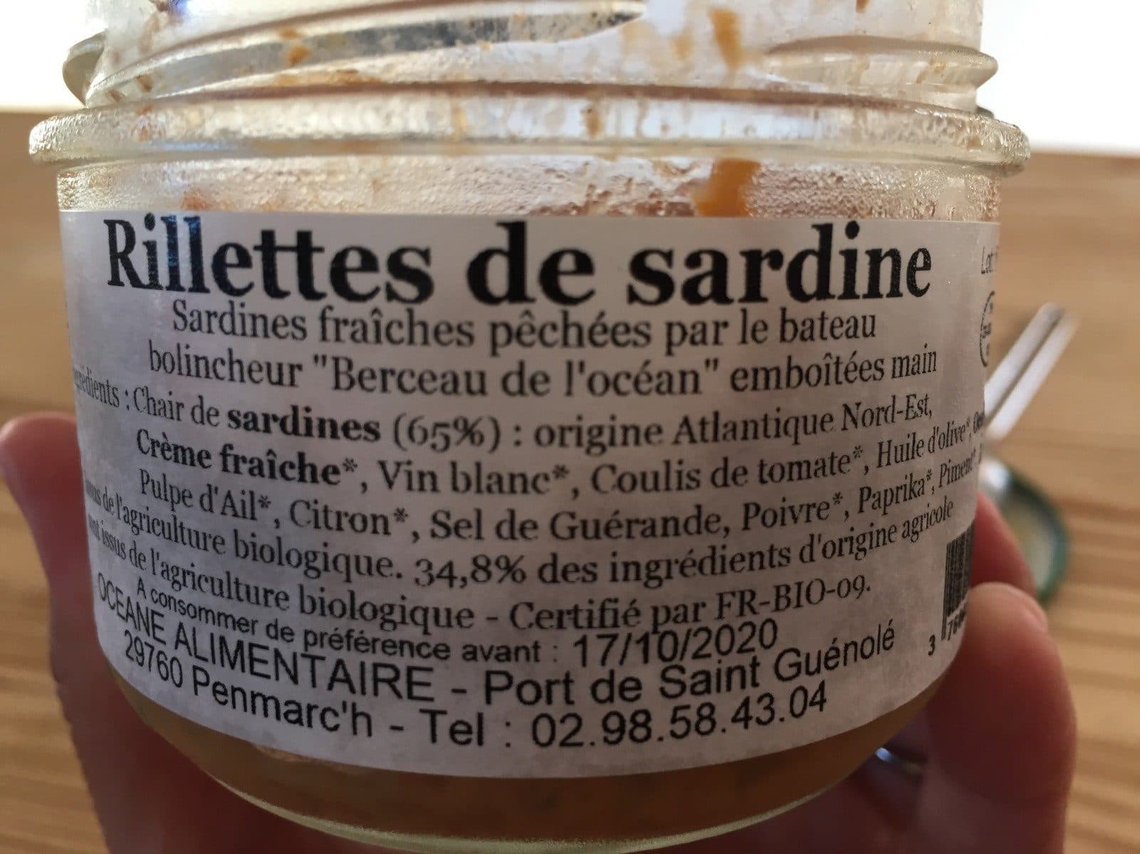 Belle Bretagne Rillettes de sardine packshot