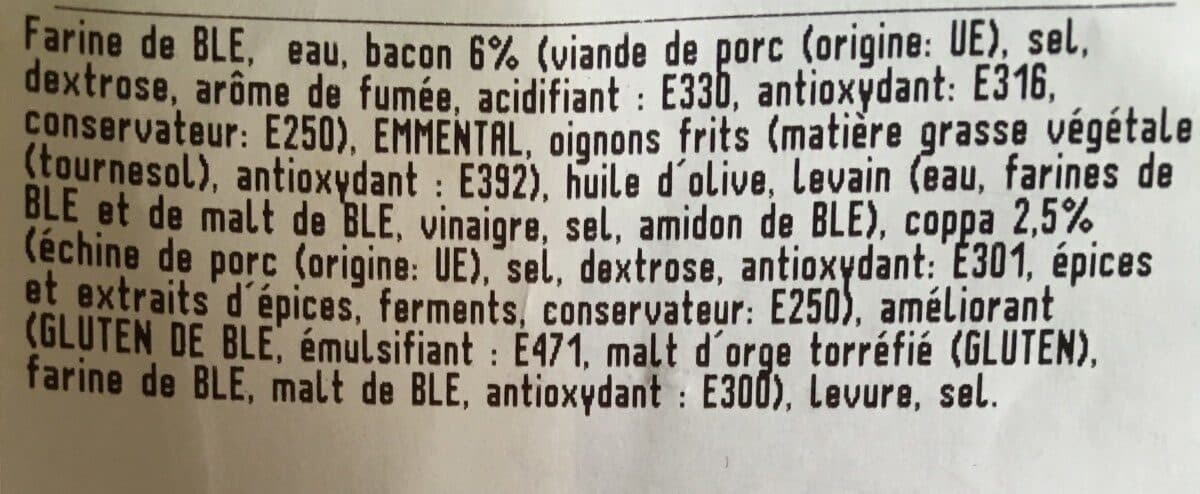 Open Food Facts 420G Fougasse Bacon / Coppa PR?T a Cuire packshot