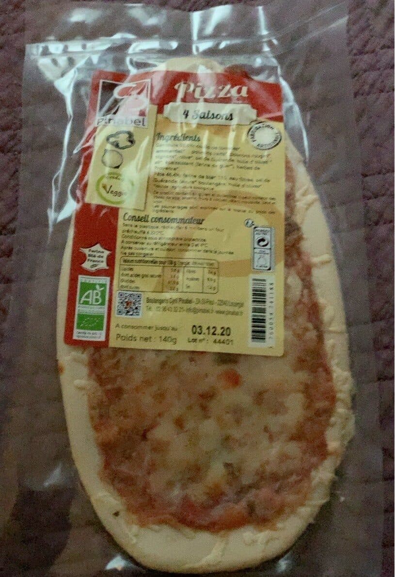 Cyril Pinabel Pizza 4 saisons packshot