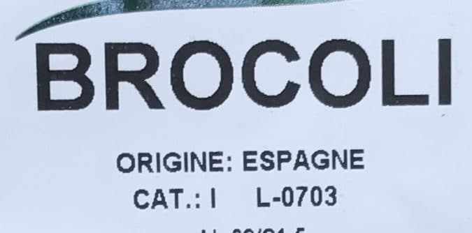 Mr. Broko Brocoli packshot