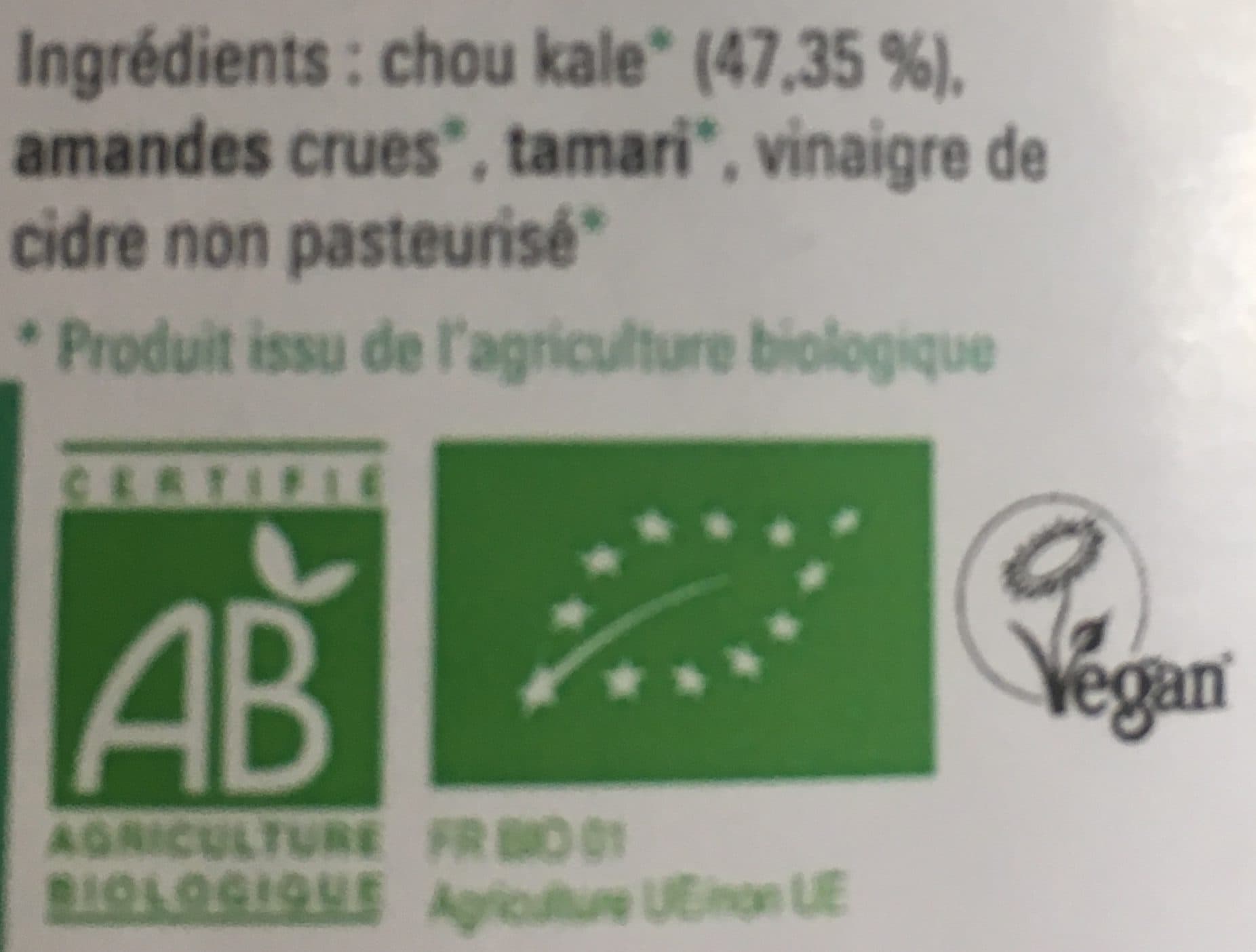 Happy Crulture Chips De Kale Crues Nature packshot