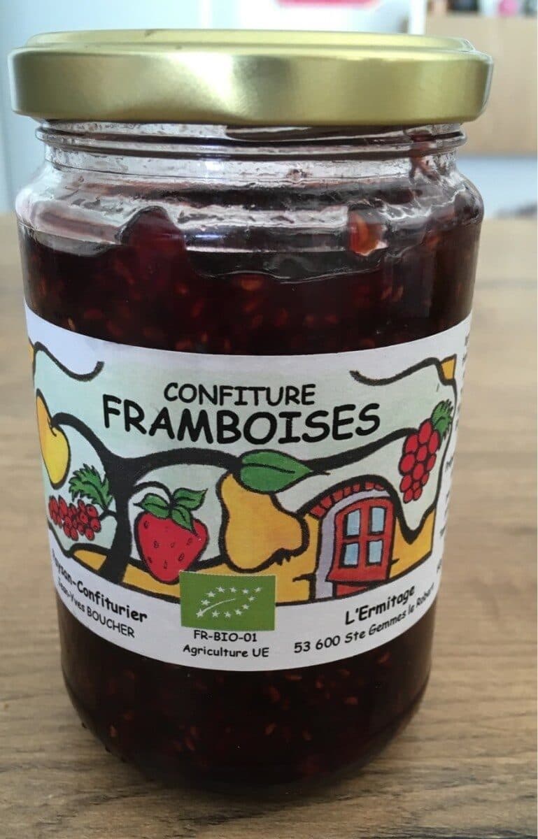 L'Ermitage Framboises packshot