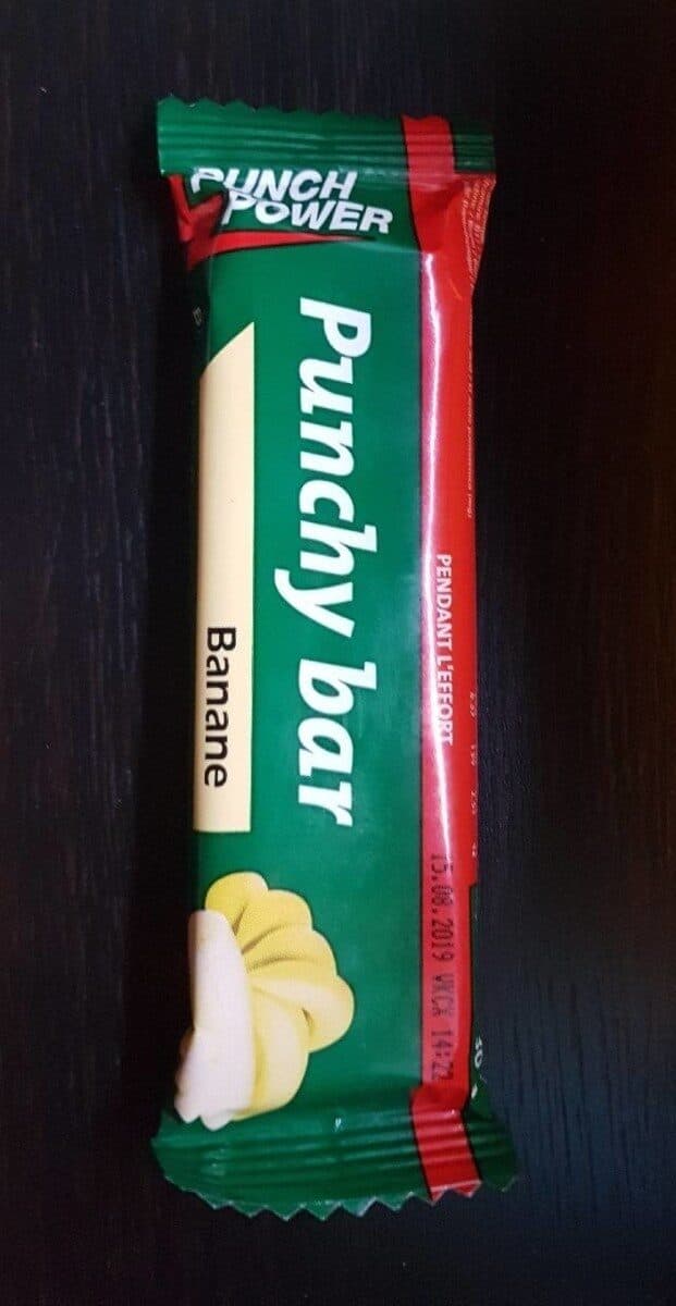 Open Food Facts Punchy Bar Banane - 30 G - Punch Power packshot