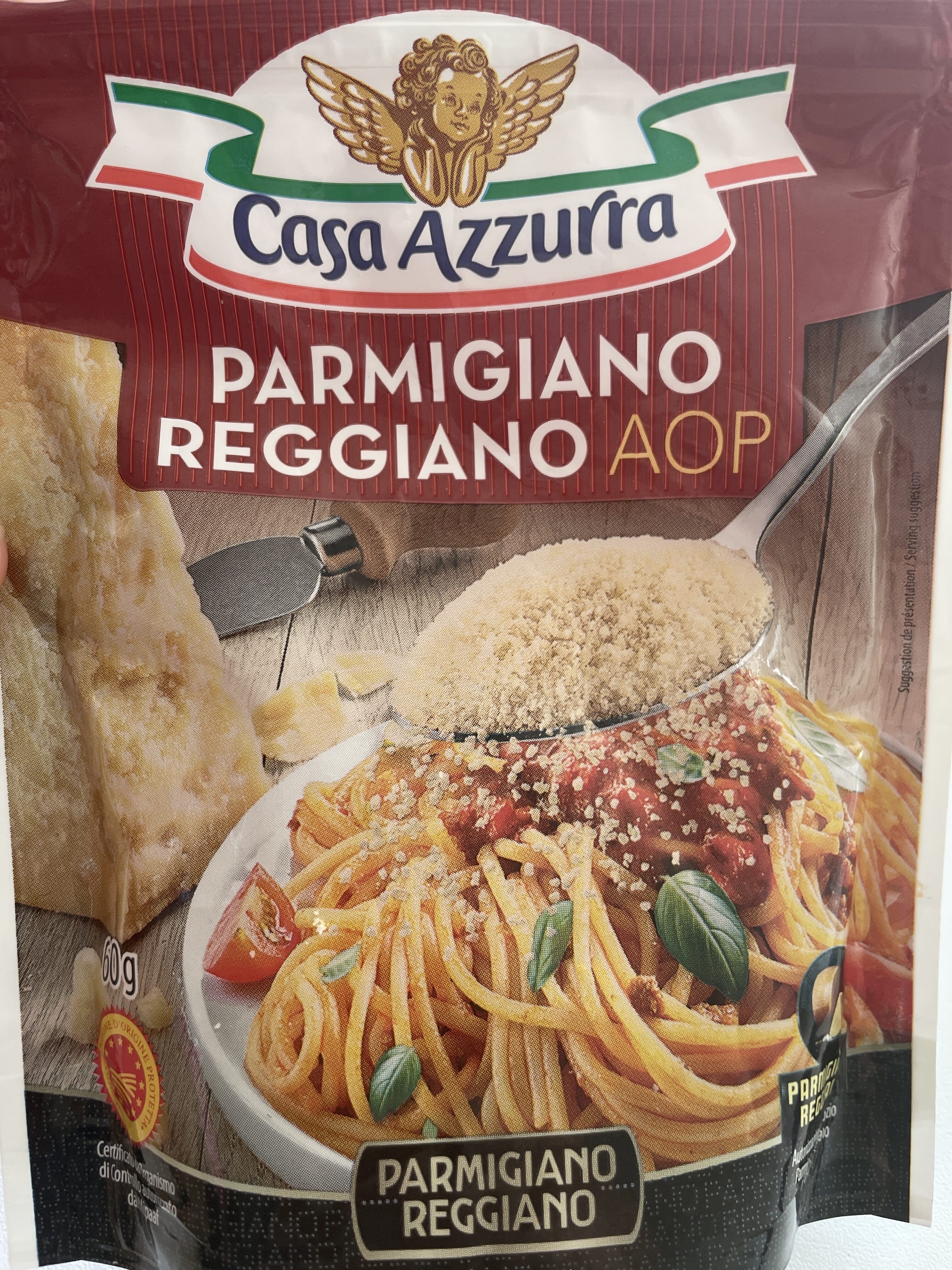 Casa Azzurra Parmigiano Reggiano packshot