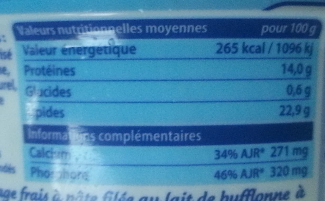 Casa Azzurra Mozzarella di Bufala Campana (22,9 % MG) packshot