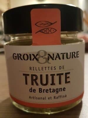 Groix & Nature Rillettes de truite de Bretagne packshot