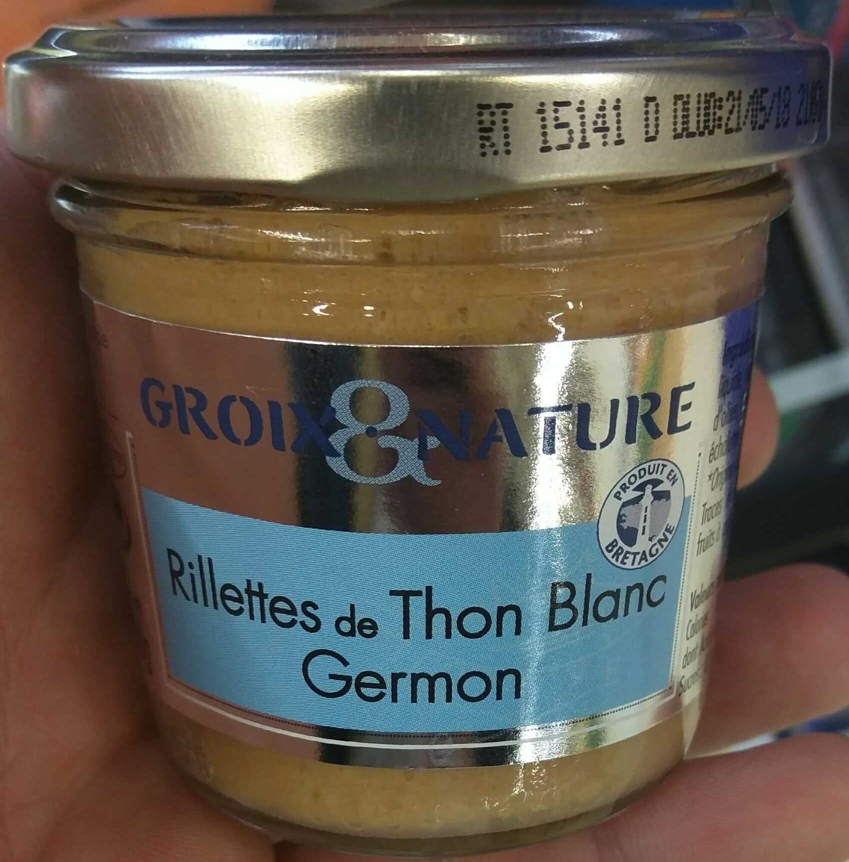 Groix & Nature Rillettes de Thon Blanc Germon packshot