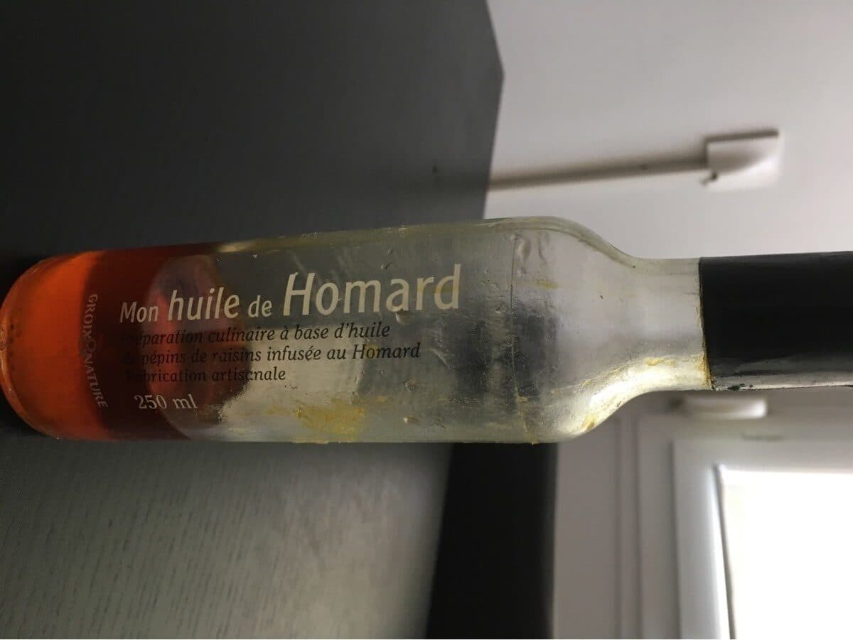 Groix & Nature Préparation Culinaire à Base D'huile Au Homard packshot
