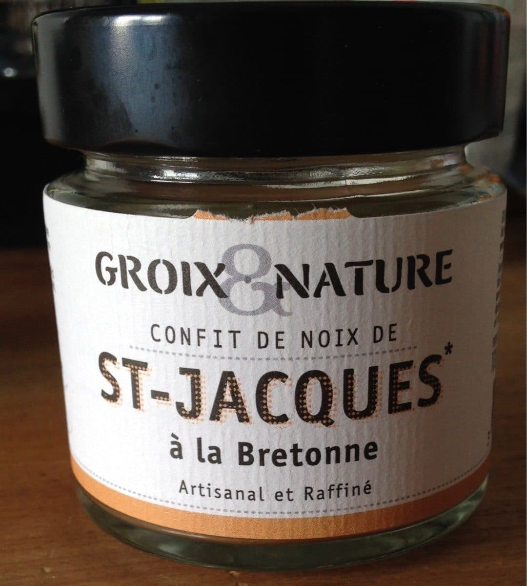 Groix Nature Confit de noix de St Jacques à la bretonne packshot