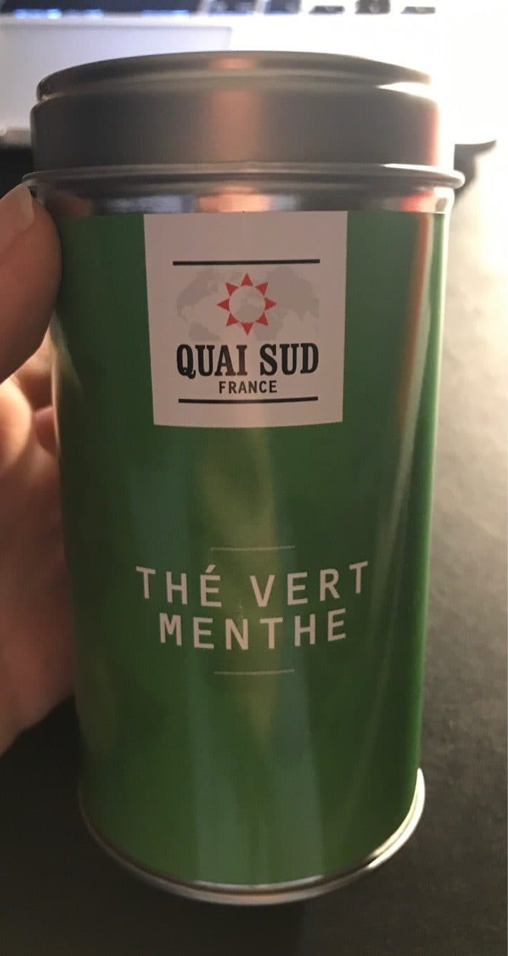 Quai Sud France Thé vert menthe packshot