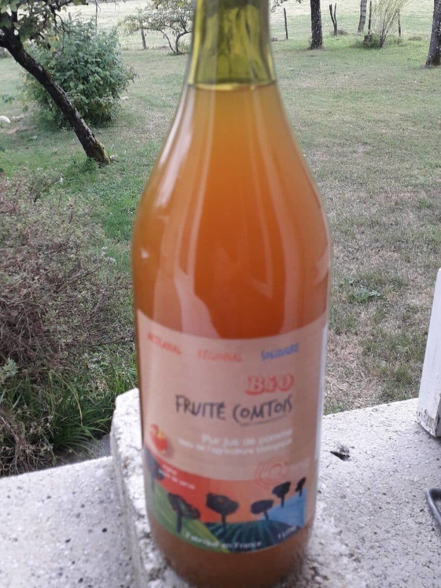 Fruité Comtois Jus de pomme packshot