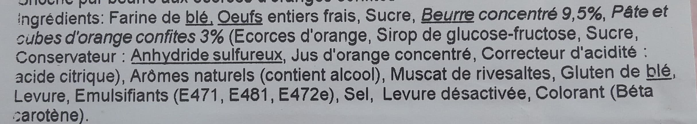 Les delices dauphinois Pogne pur beurre aux écorces d'oranges confites packshot