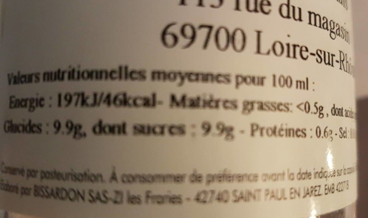 La Selection De Nos Produits Jus d'orange du bresil packshot