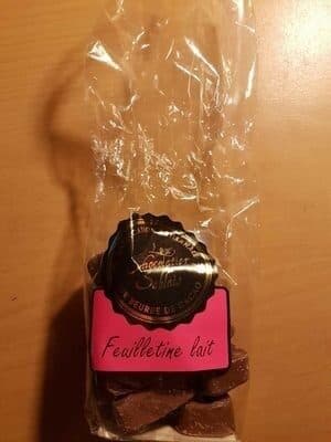 Le Chocolatier Sablais Feuilletine lait packshot