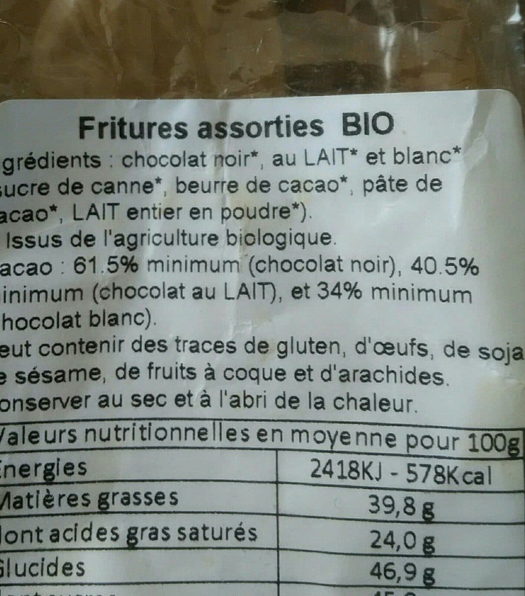 Open Food Facts Friture assortie packshot