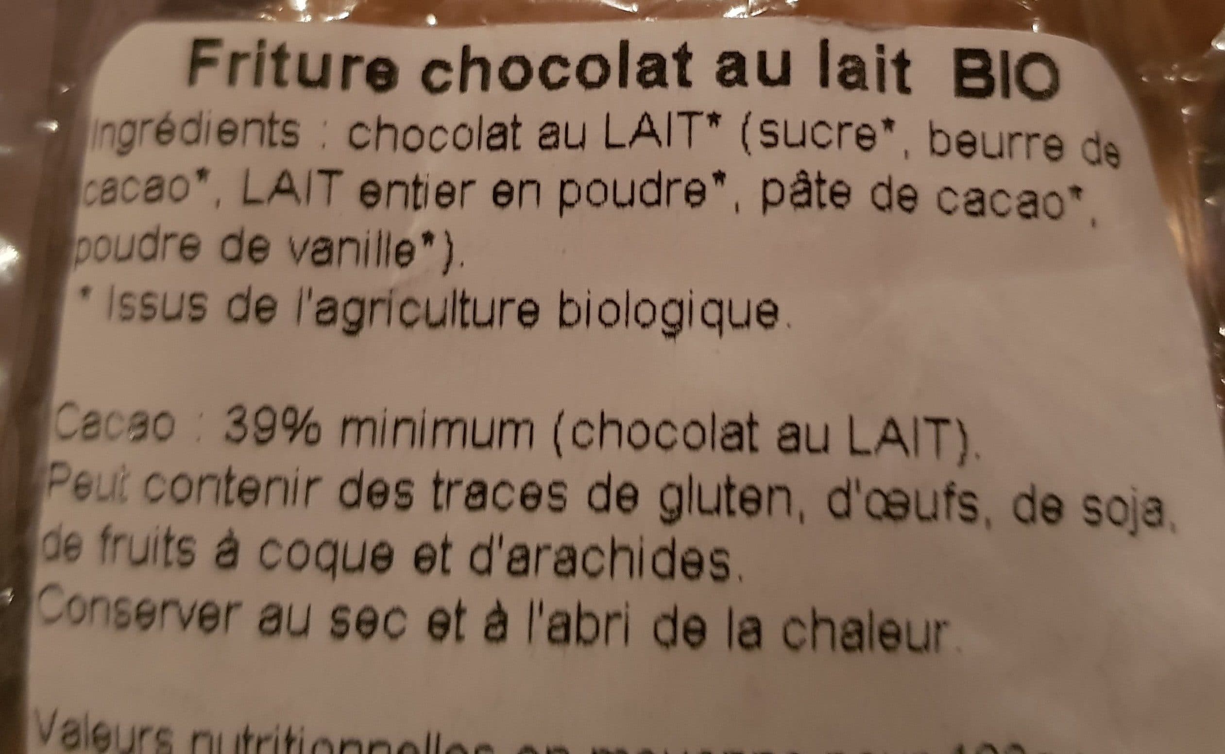 Le Chocolatier Sablais Chololat packshot