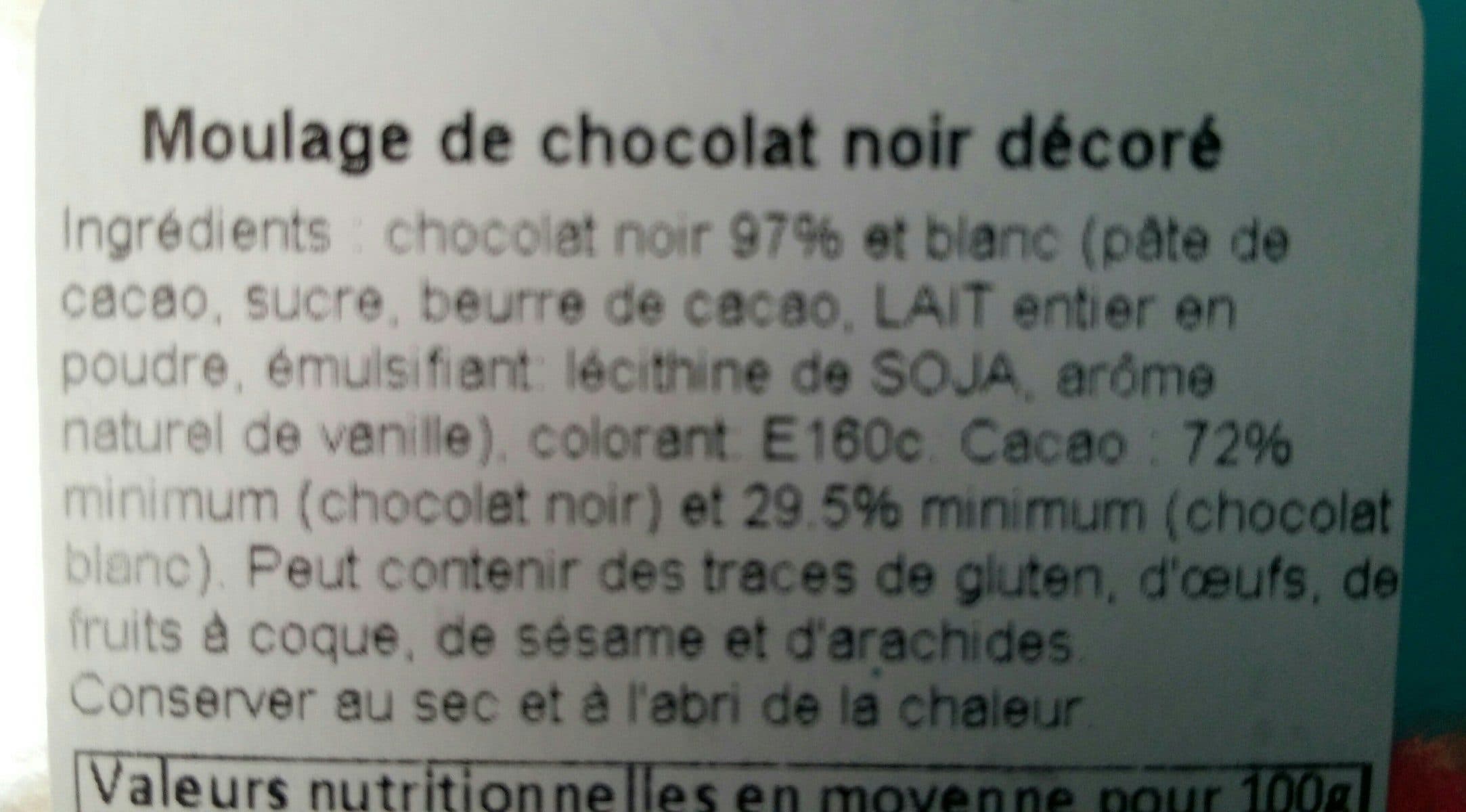 Open Food Facts Cloche chocolat noir packshot