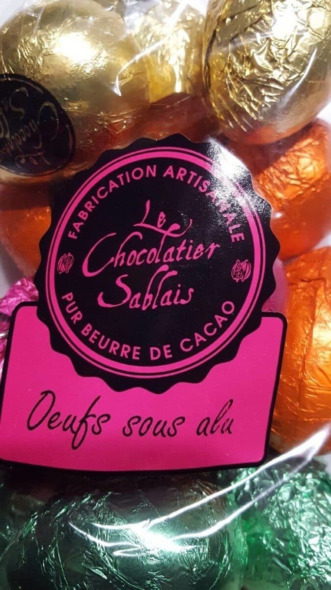 Open Food Facts Oeufs sous alu packshot