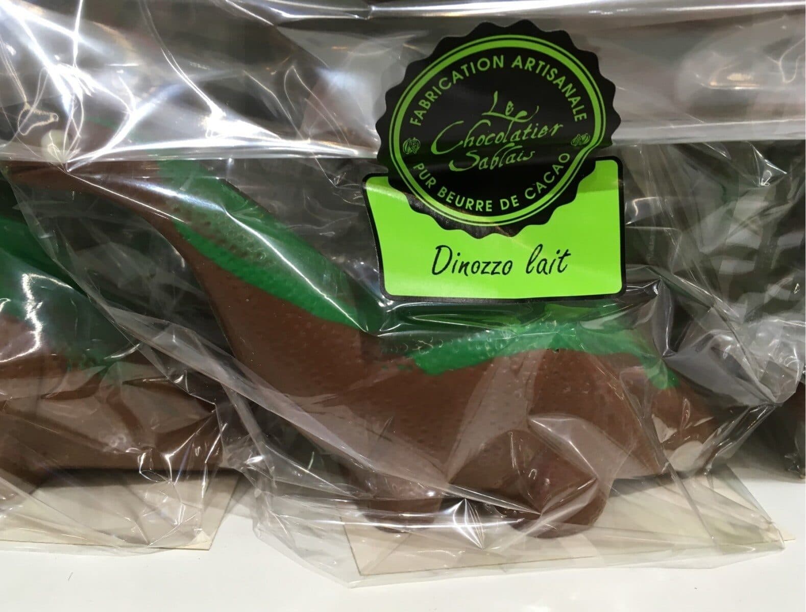 Le Chocolatier Sablais Dinozzo lait packshot