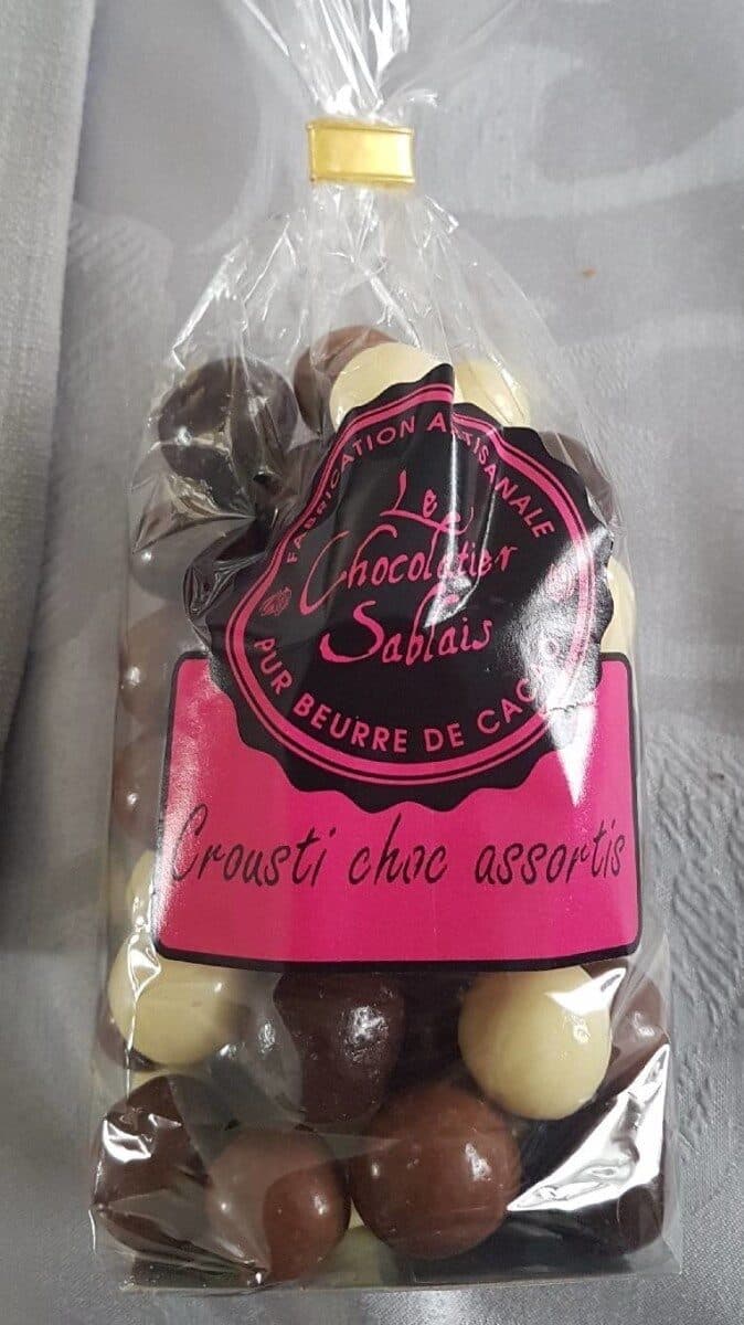 Le Chocolatier Sablais Crousti choc packshot