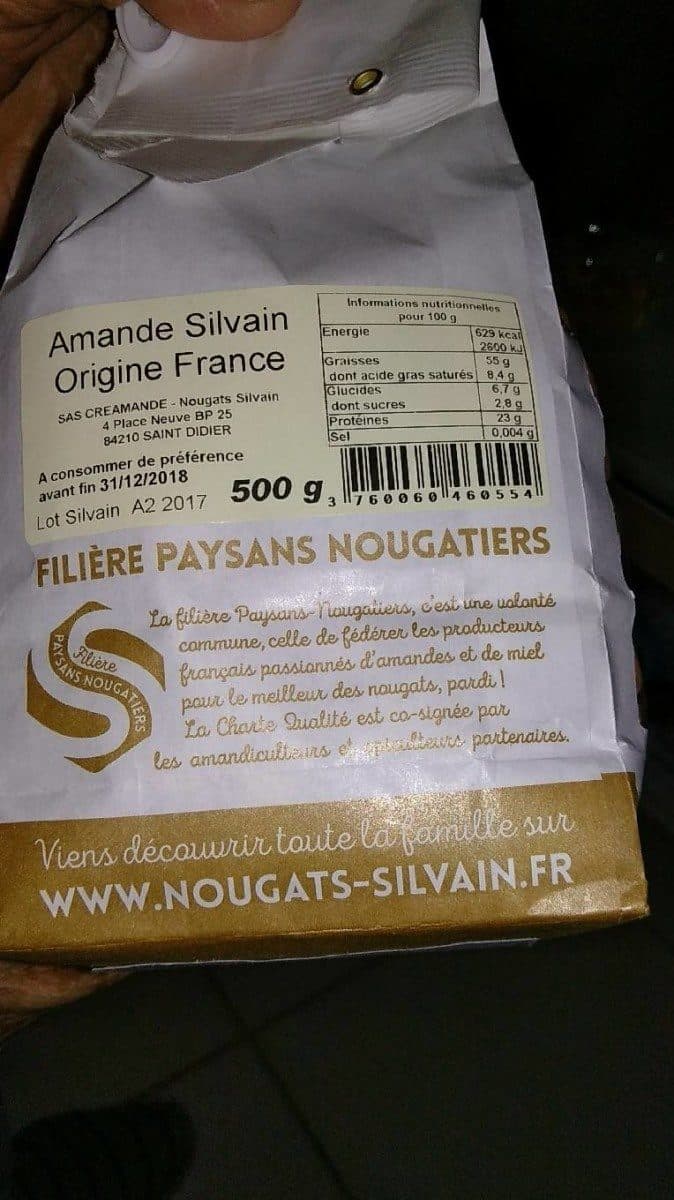 Open Food Facts Amande packshot