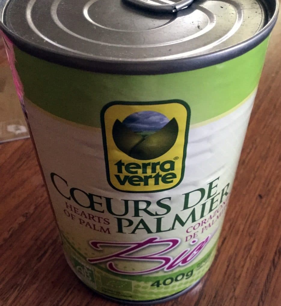 Terra Verte Coeurs de palmiers Bio packshot