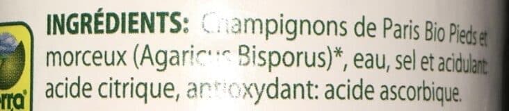 Open Food Facts Champignon de paris packshot