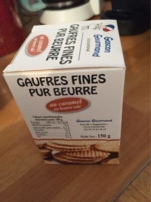 Gascon Gourmand Gaufres fines pur beurre packshot